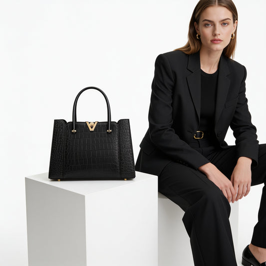 Varezzi Milano Imperia™ Genuine Top-Grain Leather Tote Bag